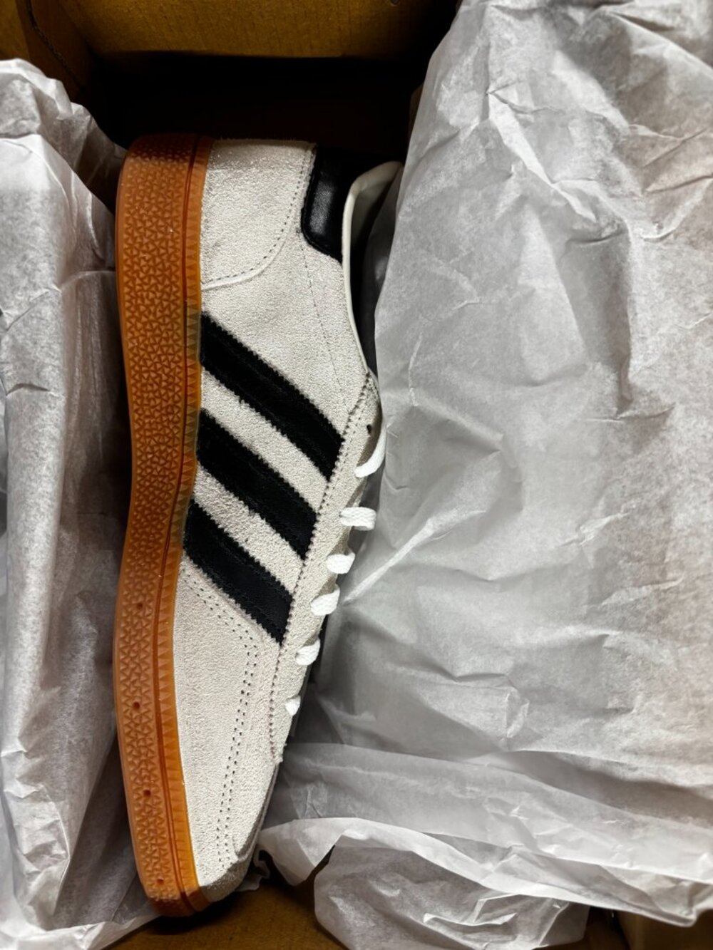 Adidas Handball Spezial W Shoes – Aluminum/Core Black/Gum – Women’s 8.5 - Picture 2 of 3
